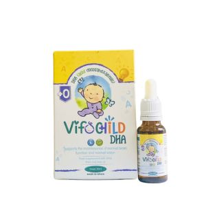 DHA Vifochild cho bé dạng nhỏ giọt bổ sung DHA tăng cường não bộ và thị lực
